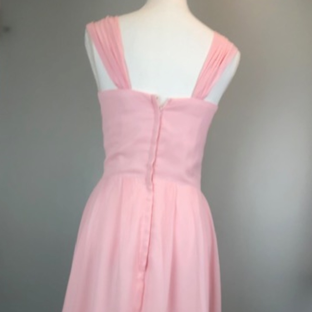 💥Host Pick💥Bridesmaid Dress With Cascading Ruffles .Sz 6 - Picture 3 of 15